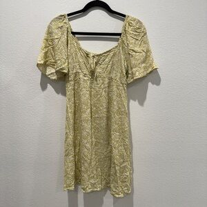 Billabong Floral Keyhole Mini Dress